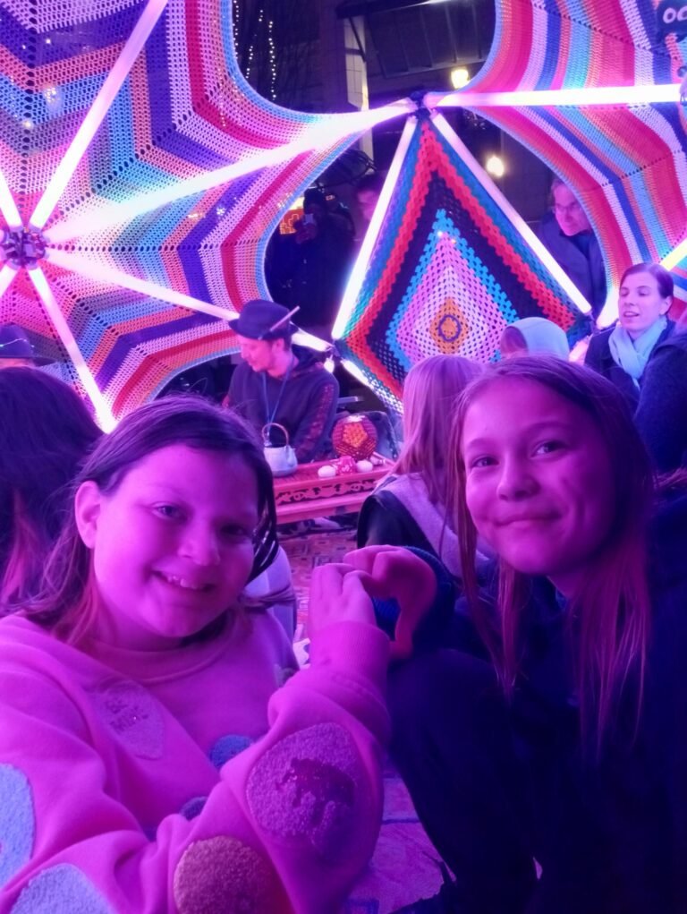 Winter lights/with arya